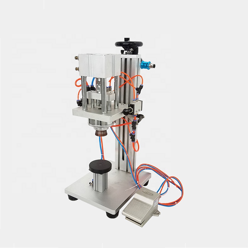 PFL-480 Semi automatic electrical and pneumatic perfume bottle spray bottle capping machine