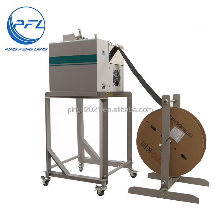 PFL-708A Low noise ground stand garments factory 200mm wide cloth fabric polyester tape cutting machine