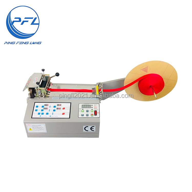 PFL-419 Small desktop cheapest price cold cutting automatic computer electrical nylon cloth tape cutting machine