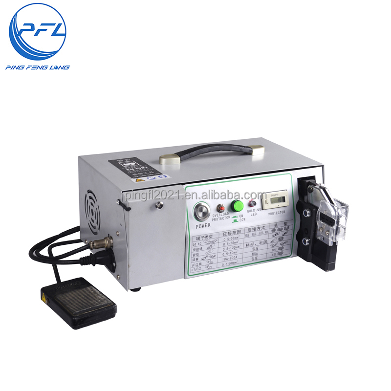 PFL-1200DB Easy to operate low noise full electrical crimping dies optional large thick terminal connectors crimping machine